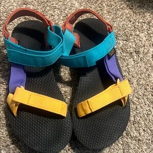 Teva Blue and Purple Adventure Sandals